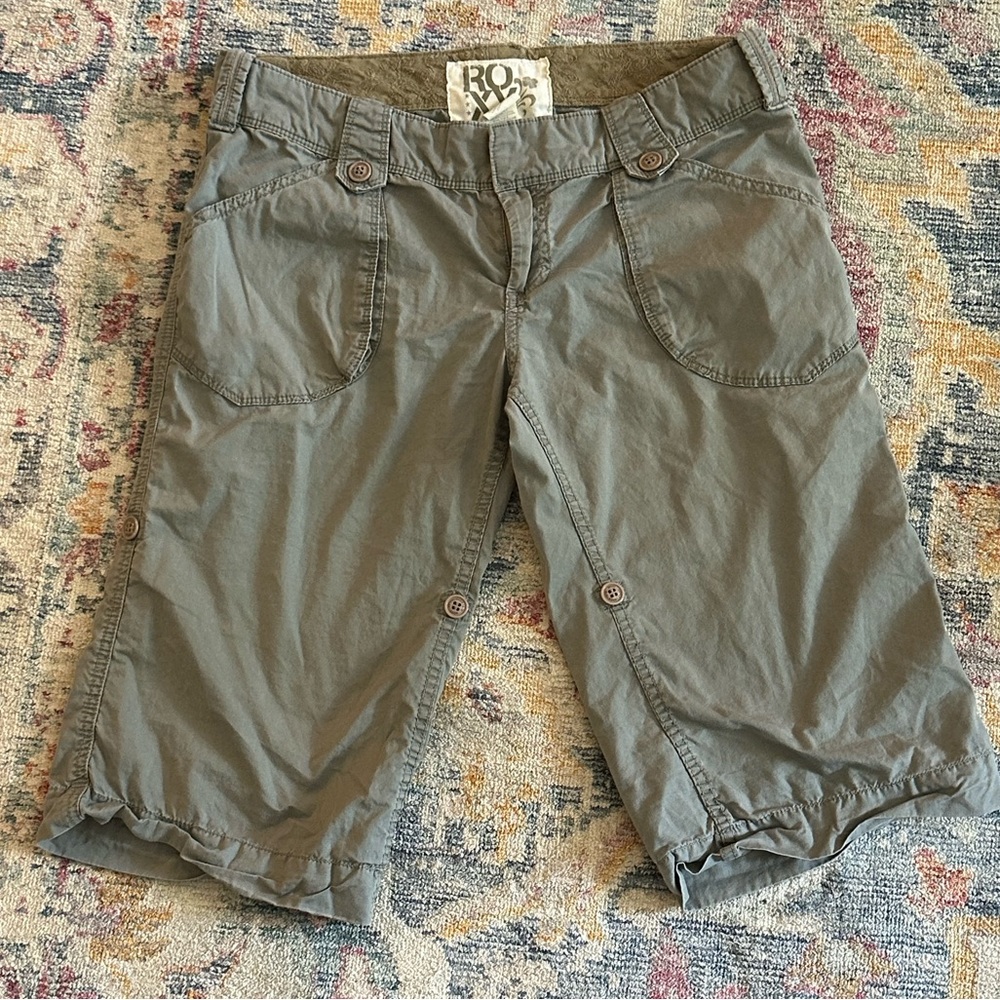 Vintage Low waist roxy cargo shorts